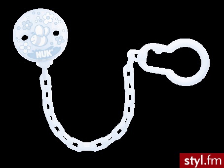 Nuk Łańcuszek Do Smoczka Baby Blue 750590 - Łańcuszki Biżuteria Moda