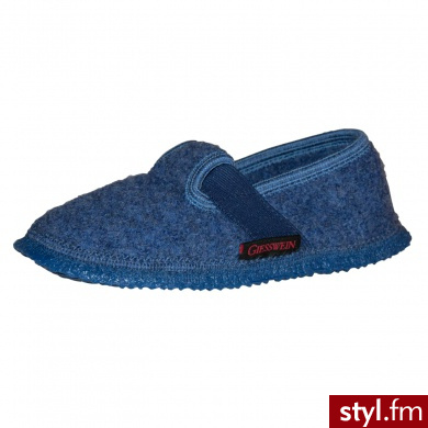 Giesswein Boys Kapcie TÜRNBERG jeans - Pozostałe Buty Moda