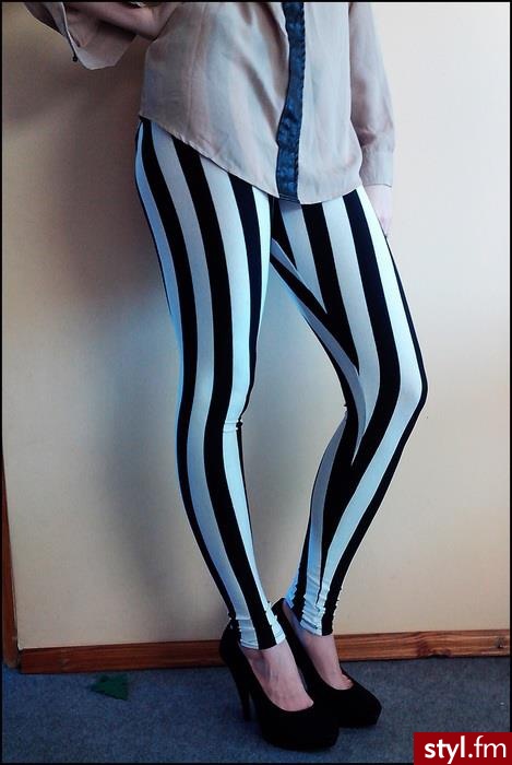 Leginsy Spodnie Moda