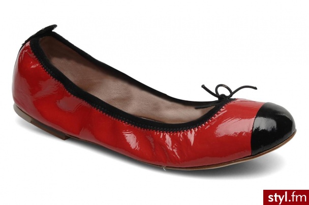 Bloch BALERINKI LUXURY BALLET FLAT BY (Czerwony) - Balerinki Buty Moda