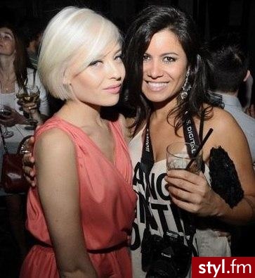 Blond Rozpuszczone Proste z grzywką Na co dzień Krótkie Fryzury