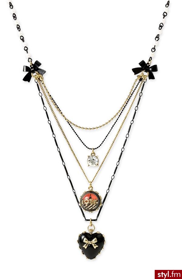 wisiorek. Betsey Johnson 50$ - Pozostałe Dodatki Moda