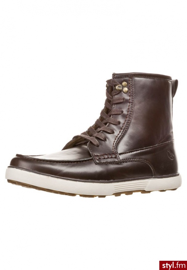 YOUR TURN Botki i Ankle Boots brązowy - Botki Buty Moda