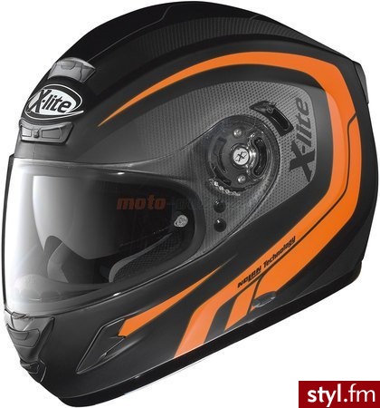 X-lite Kaske X-702 Swift n-com czarny mat-pomarańczowy - Pozostałe Buty Moda