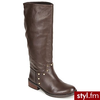 Love Moschino BUTY JA2607 Brown - Kozaki Buty Moda