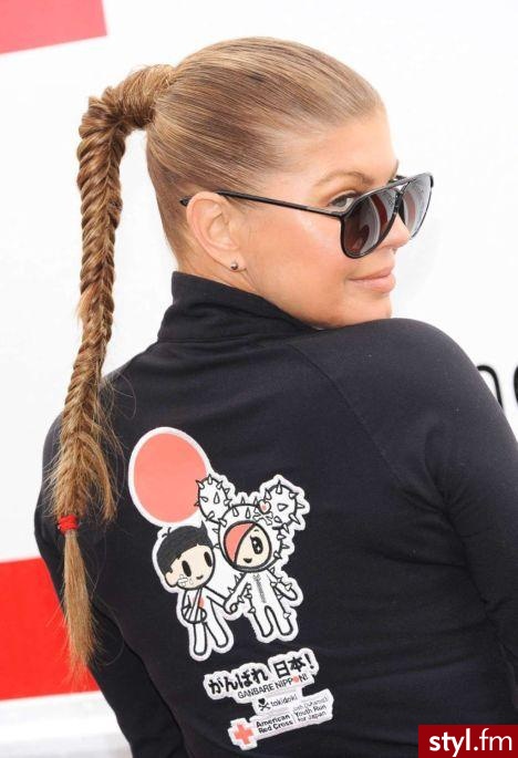 Blond Warkocze Proste Na co dzień Długie Fryzury