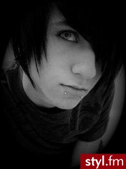 EMO Alternatywne Średnie Fryzury