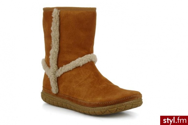 Clarks PÓŁBUTY I BOTKI MORAY GLOW BY CLARKS (Brązowy) - Botki Buty Moda