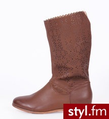 Ażurowe botki są na stronie - ModneNiebo.pl - Botki Buty Moda