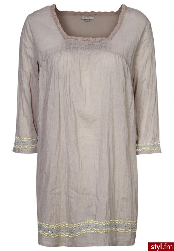 Kaffe ELINA Tunika beżowy (530290) - Tuniki Ciuchy Moda