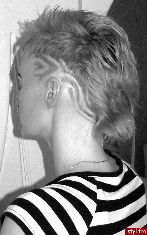 Punk Rock Alternatywne Średnie Fryzury