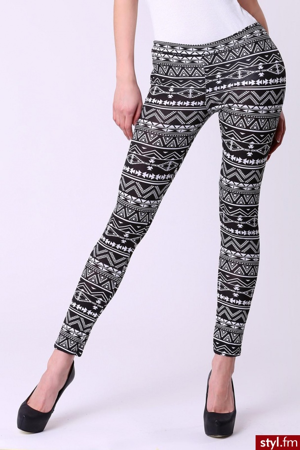 Leginsy Spodnie Moda