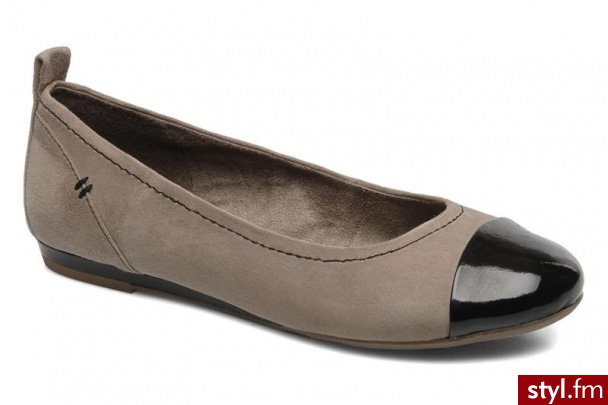JANA BALERINKI Beżowy - Balerinki Buty Moda