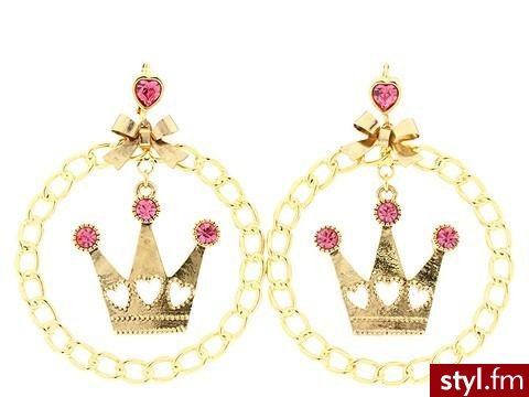 Kolczyki od Betsey Johnson dla Królowej - 50.40$ - Pozostałe Dodatki Moda