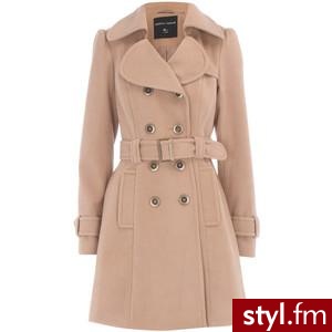 Camel button trench coat - Dorothy Perkins - Polyvore. Pobrano ze strony: http://www.polyvore.com/camel_button_trench_coat/thing?id=26246110 - Pozostałe Ciuchy Moda