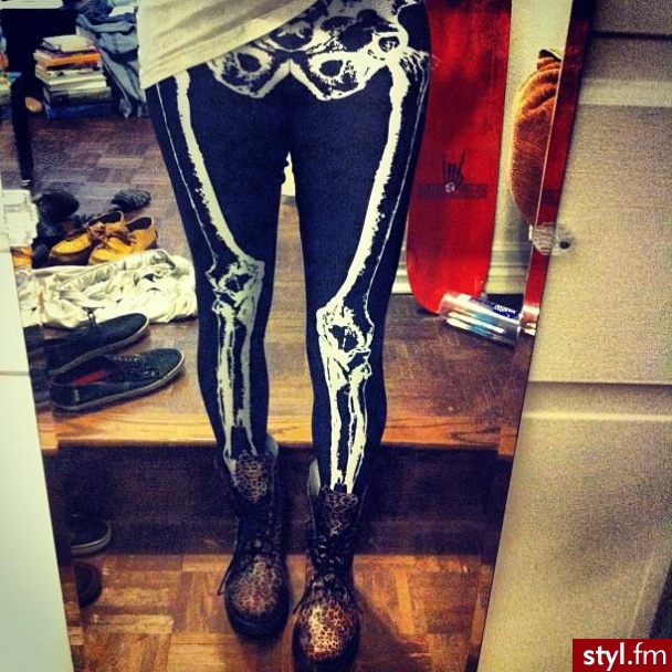 Leginsy Spodnie Moda