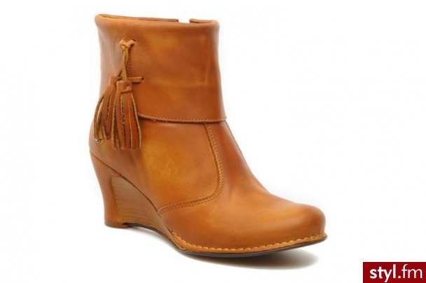 Neosens PÓŁBUTY I BOTKI BONARDA 251 BY NEOSENS (Brązowy) - Botki Buty Moda