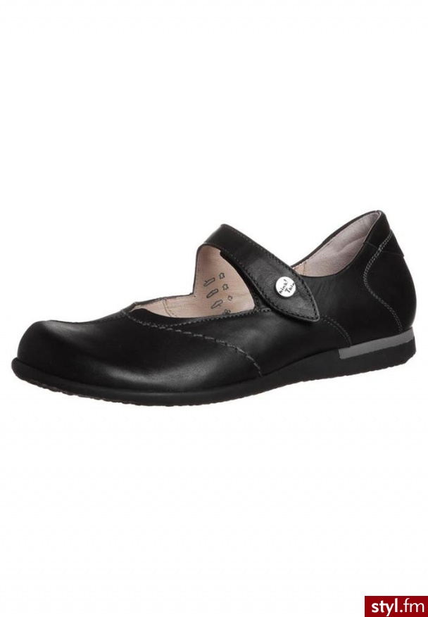 Think! VITA Baleriny czarny - Balerinki Buty Moda