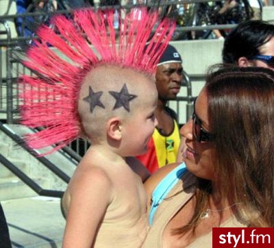 Punk Rock Alternatywne Średnie Fryzury