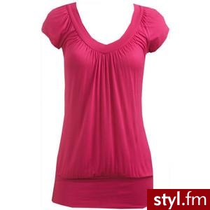 V Neck Top - Teen Clothing by Wet Seal - Polyvore. Pobrano ze strony: http://www.polyvore.com/neck_top_teen_clothing_wet/thing?id=15800750 - Pozostałe Ciuchy Moda