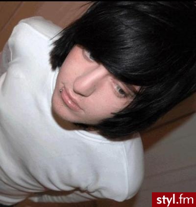 EMO Alternatywne Średnie Fryzury