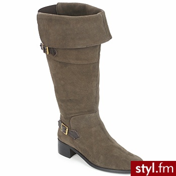 GXXL BUTY SERRAJE Brown - Kozaki Buty Moda