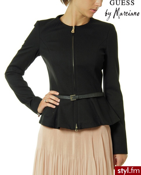 Guess by Marciano ŻAKIET KNIT BLAZER - Marynarki i żakiety Okrycia Moda