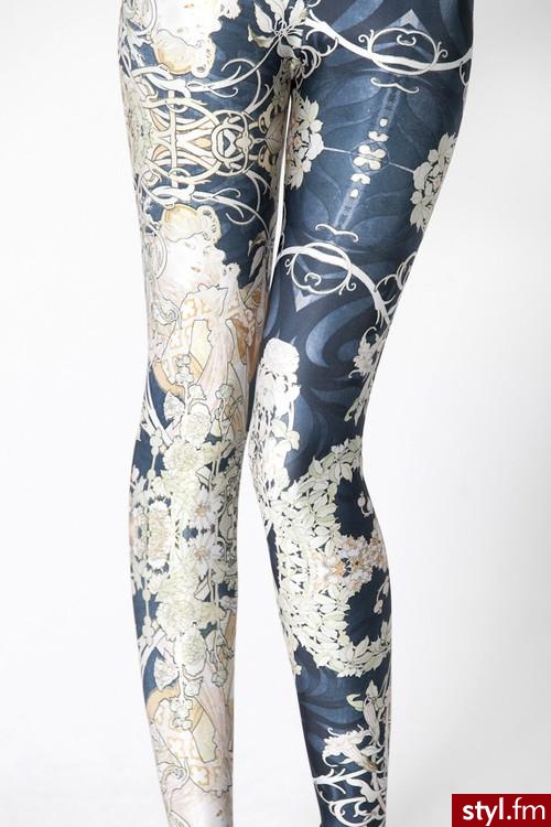 Leginsy Spodnie Moda
