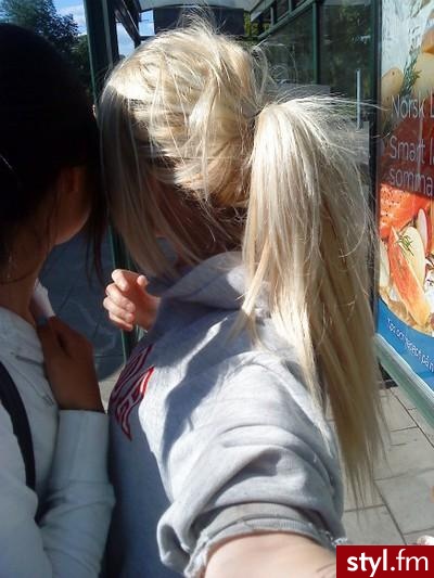 Blond Rozpuszczone Proste Na co dzień Długie Fryzury