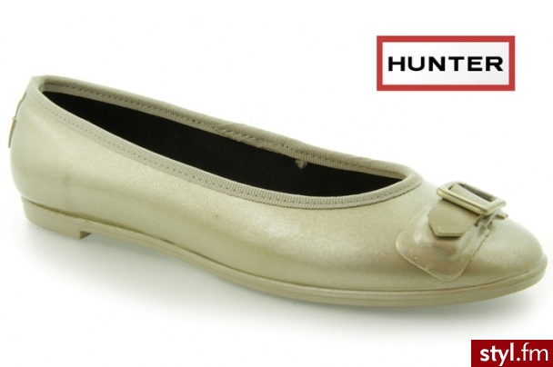 Hunter BALERINY FULHAM - Balerinki Buty Moda