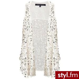 YASMINE SEQUINS SHRUG - French Connection - Polyvore. Pobrano ze strony: http://www.polyvore.com/cgi/thing?id=29322863 - Pozostałe Ciuchy Moda