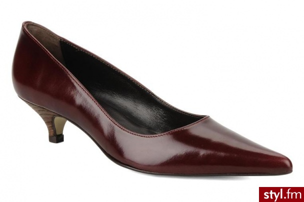 Georgia Rose CZÓŁENKA AMISI BY GEORGIA ROSE (Bordowy) - Czółenka Buty Moda