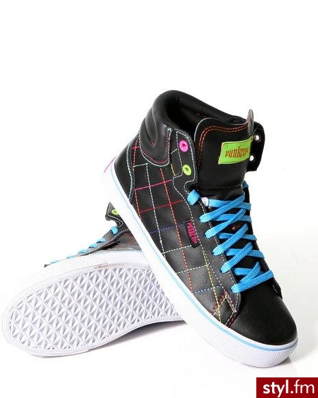 Punkrose Funk Quilt Multi Hi Top - Pozostałe Buty Moda