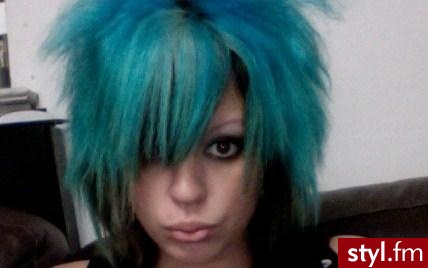 EMO Alternatywne Średnie Fryzury