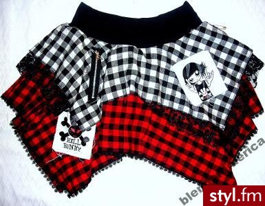 Spódnica w kratkę. Firma : HELL BUNNY
Do kupienia na allegro - Pozostałe Ciuchy Moda