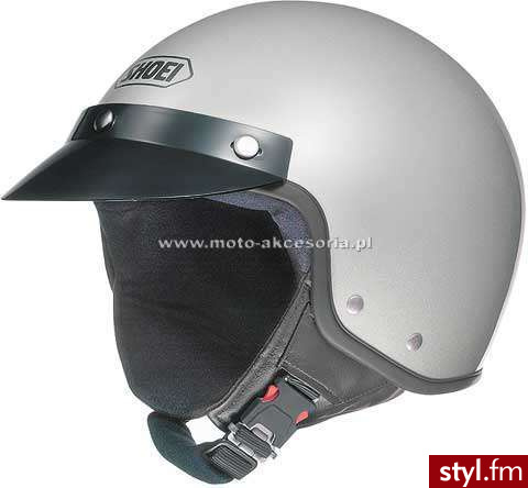 Shoei Kask Motocyklowy S-20 Srebrny Połysk - Pozostałe Buty Moda