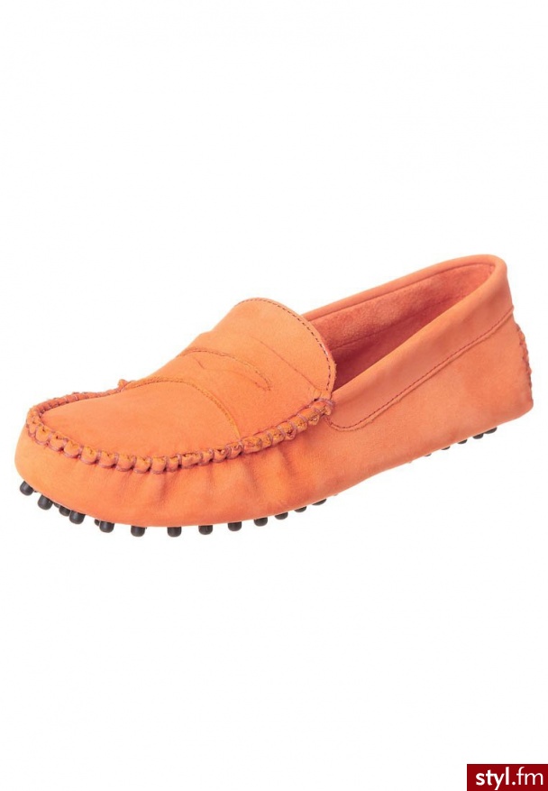 HIRICA DALI Mokasyny pomarańczowy - Półbuty Buty Moda