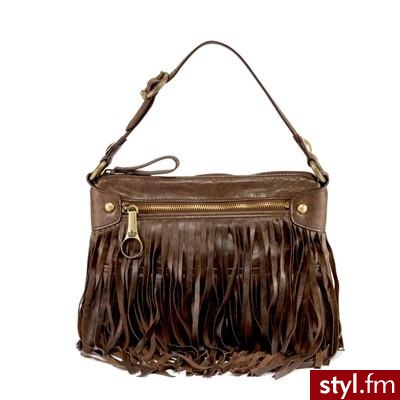 Fringe Babydoll Shoulder Bag - Juicy Couture - Polyvore. Pobrano ze strony: http://www.polyvore.com/fringe_babydoll_shoulder_bag/thing?id=8986257 - Pozostałe Torebki Moda