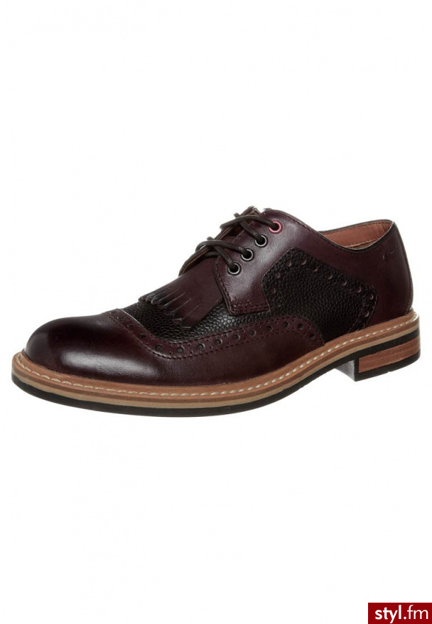 Clarks DARBY DESERT Oksfordki brązowy (20356392) - Pozostałe Buty Moda
