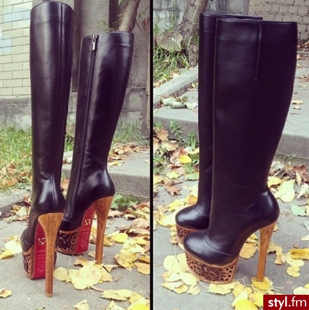Kozaki Buty Moda