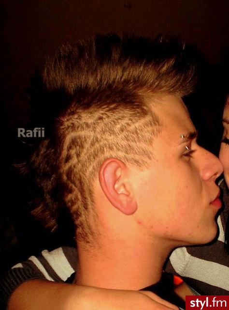 Punk Rock Alternatywne Średnie Fryzury
