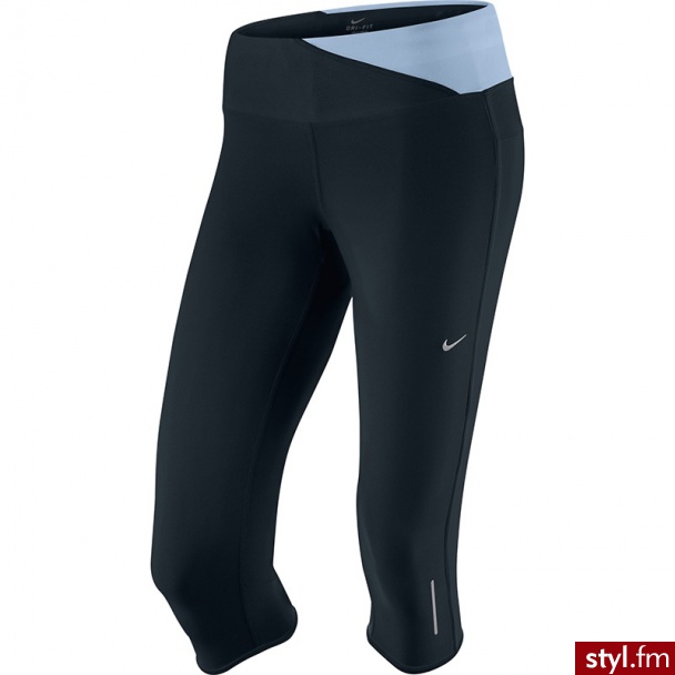 spodnie do biegania damskie NIKE TWISTER CAPRIS - Szorty Spodnie Moda