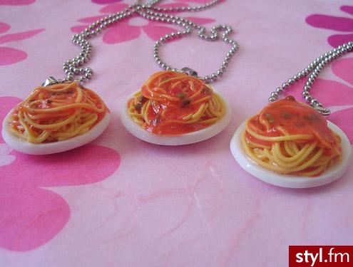 Naszyjniki - spaghetti. - Pozostałe Dodatki Moda