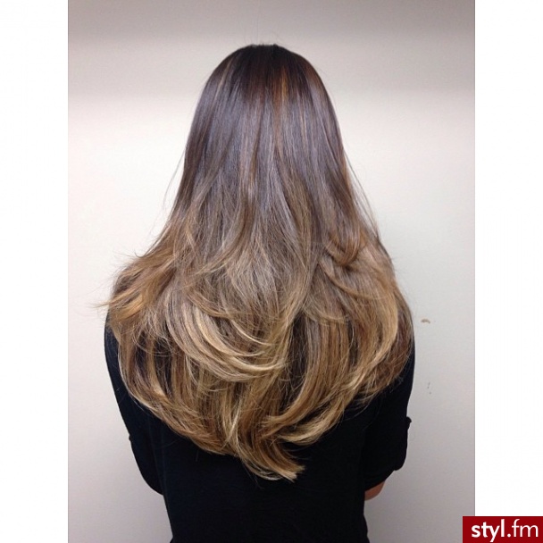 Proste Na co dzień Długie Fryzury