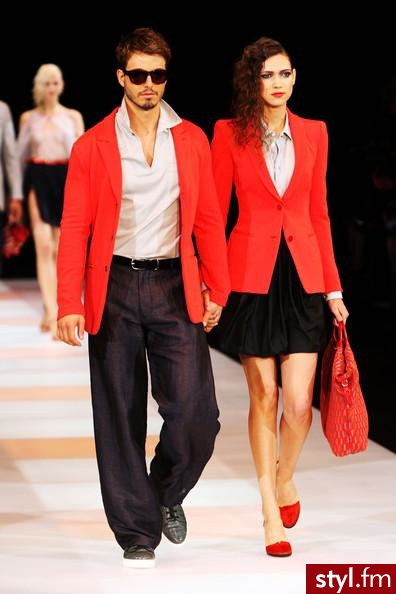 Giorgio Armani Milan Mens - Fashion+Week 2010 - Pozostałe Ciuchy Moda
