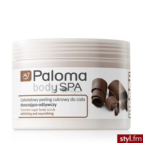 Paloma Body SPA Czekoladowy Peeling Cukrowy do Ciała, 200 ml - Body Bielizna Moda