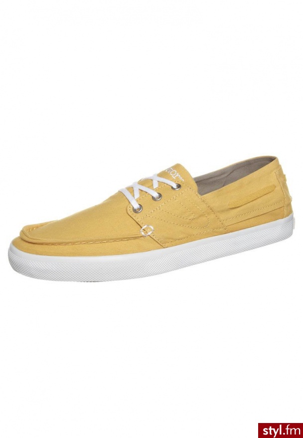 Tretorn OTTO Sznurowane sportowe żółty - Sportowe Buty Moda