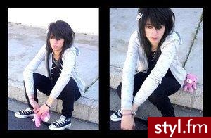 EMO Alternatywne Średnie Fryzury