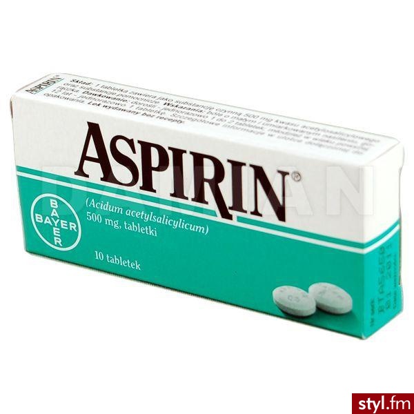 BAYER ASPIRIN 500 MG x 100 TABL - Bransoletki Biżuteria Moda