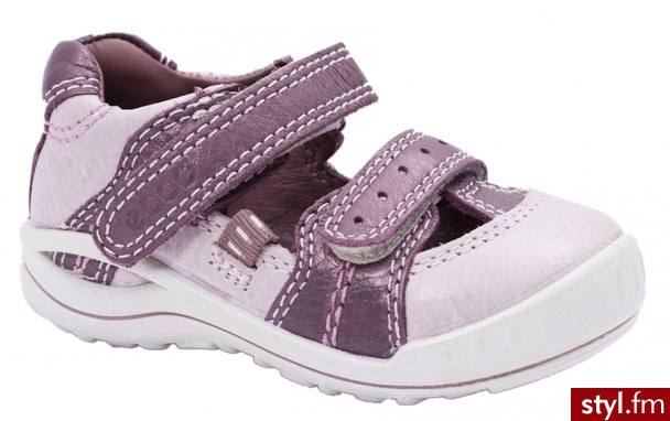 ECCO Kick-Start Pale Lilac 75150156988 Półbuty - Półbuty Buty Moda